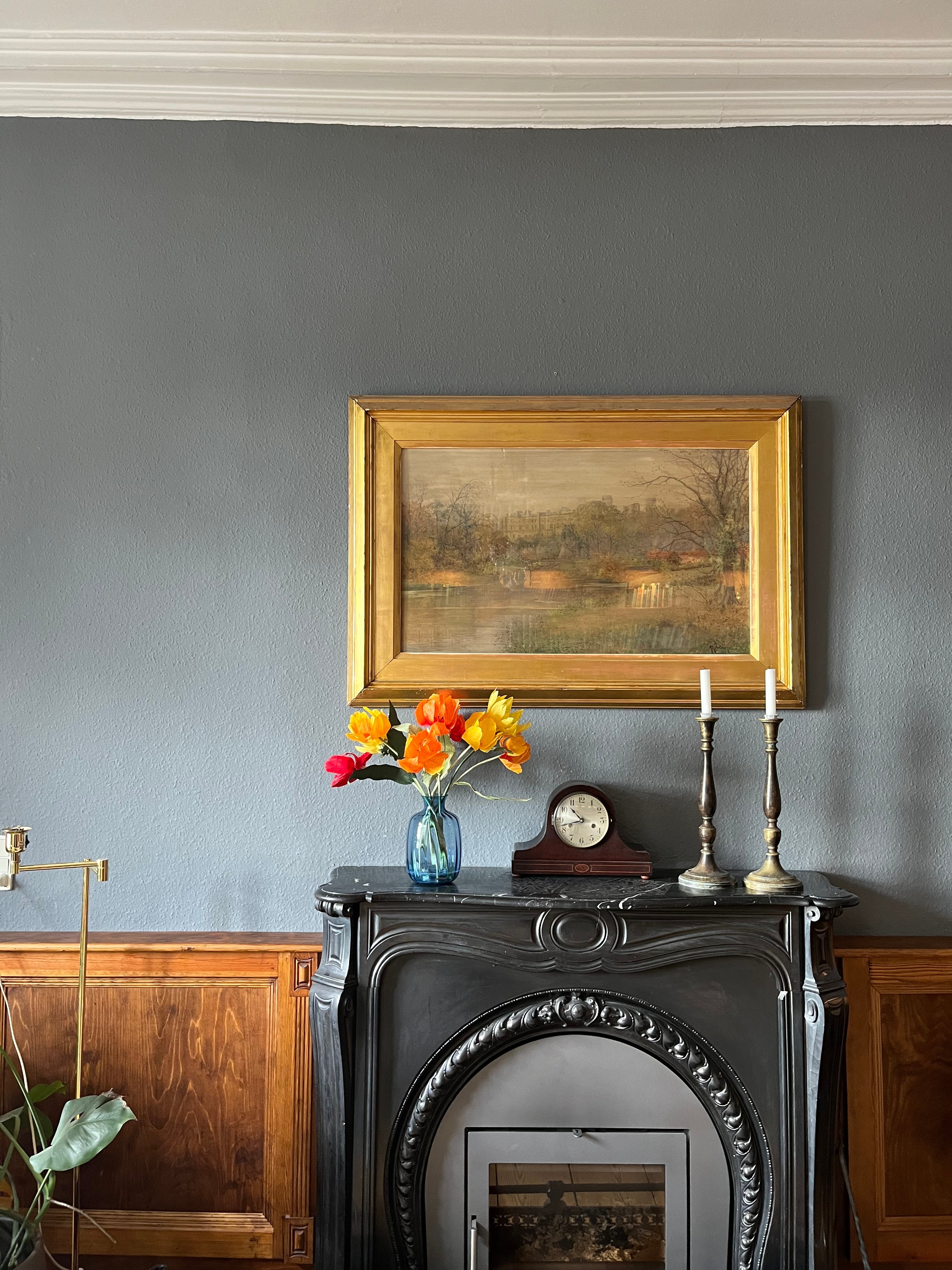 CREPE PAPIRBLOMST: GUL TULIPAN